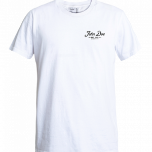 T-SHIRT JD LETTERING WHITE