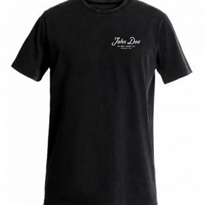 T-SHIRT JD LETTERING BLACK