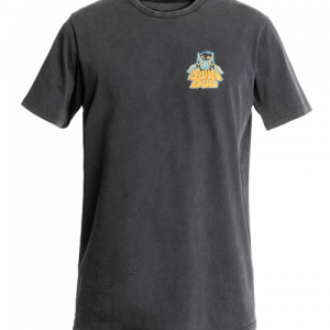 T-SHIRT WOLF FADE OUT BLACK